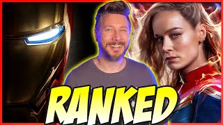 All 45 MCU Movies and Shows Ranked!
