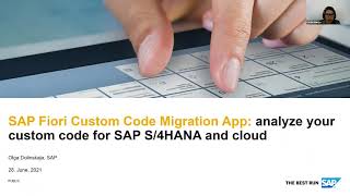 SAP Fiori Custom Code Migration App: analyze your custom code for SAP S/4HANA and cloud (Americas)