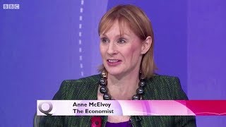BBC Question Time audience applaud panelist for oppposing smacking ban