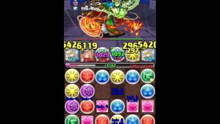 【パズドラ】スカーレット降臨！【特殊】覚醒サクヤPT（サカダイ）