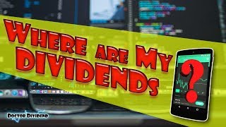 Where are MY DIVIDENDS?  |  LOST DIVIDNEDS on Robinhood APP?