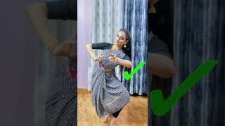 HOW TO DO KARTHARI ADAVU  CORRECTLY (DAY30) {30 Days Dance Series} #shorts [Nagina Arora]