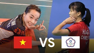 Màn ngược dòng đầy cảm xúc của Nguyễn Thùy Linh trước tay vợt tài năng Đài Bắc Trung Hoa