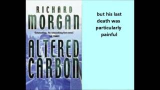 Best Sci Fi Novels - Altered Carbon by Richard Morgan
