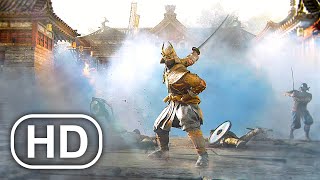 VIKINGS VS SAMURAI LEGEND Fight Scene Full Battle (2021) For Honor Cinematic 4K ULTRA HD