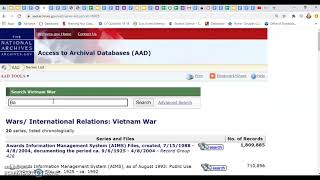 National Archives Website