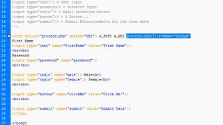 HTML Forms Tutorial - Part 2