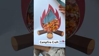 Brilliant Tissue Paper Campfire Craft – Easy Kids Art Activity!