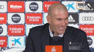 Rueda de prensa de ZIDANE post Real Madrid 1-0 Atleti (01/02/2020)