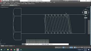 Tutorial AutoCAD 2D : Produk Baut (another technique)