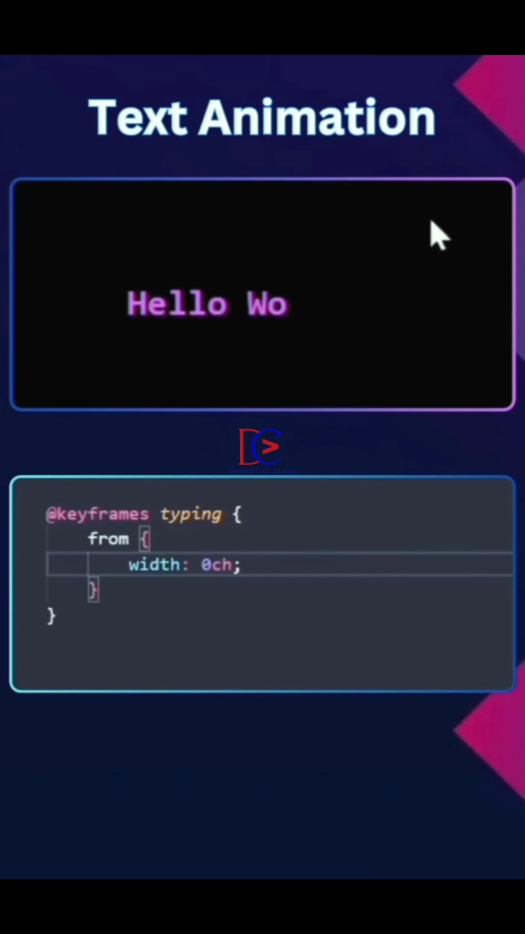 Text Animation Using Css Coding Htmlfullcourse Htmltutorial Text Animation Using Css Coding Htmlfullcourse Htmltutorial
