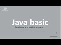 Java basic tutorial - Relational and logical operators - 2021