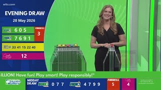 Evening SC winning lottery numbers for May 20, 2026