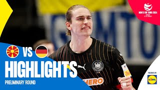 Can you believe what Knorr did? | North Macedonia vs. Germany | Highlights | Men's EHF EURO 2024