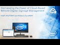 Webinar- Harnessing The Power of Cloud-based Remote Digital Signage Management