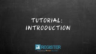 Register Tutorial #1 – Introduction