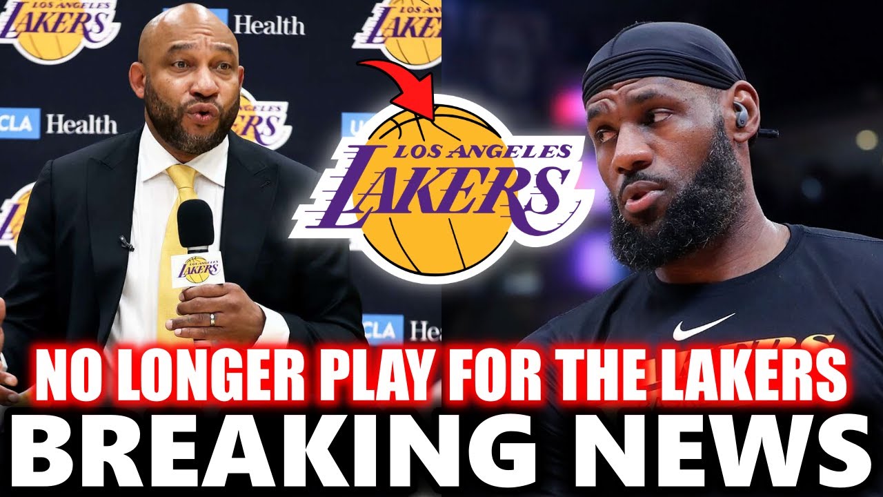 🛑 BREAKING NEWS! DARVIN HAM CONFIRMS! LEBRON UPDATE! LAKERS NEWS TODAY ...