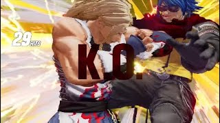 KOF15 (XV) アンディ 反撃十割コンボ集 Andy Punish 100% Combos