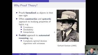 Introduction to Proof Theory I: Sequent Calculus