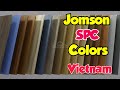 Jomson SPC Doors Colors,Jomson SPC Interiors, SPC Modular Kitchen Colors SPC Import From Vietnam