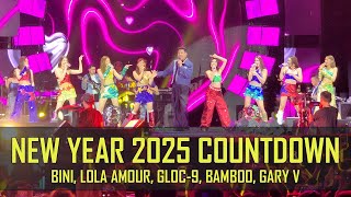 Makati NYE 2025: A Night of Music \u0026 Magic (Lola Amour, Bini, Bamboo, Gary V, Gloc-9)