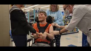 Sam at Rite Aid getting his flu shot @onthatnote