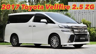 2017 Toyota Vellfire 2.5 ZG Topสุด เบาะมิกกี้เมาส์ สวยกริ๊บ ใหม่เหมือนป้ายแดง