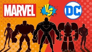 Marvel VS DC - Which is More Successful? Comic Company Comparison