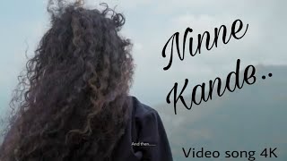Ninne Kande Video Song 4k- Vineeth Sreenivasan | MA CREATIONS