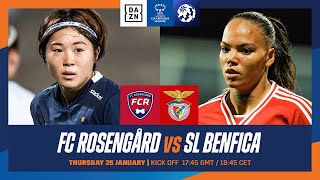 FC Rosengård vs. Benfica | UEFA Women's Champions League 2023-24 Matchday 5 Full Match