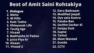 Amit Saini Rohtakiya All Song Part-1 | Amit Saini New Song 2021| Latest Haryanvi Song