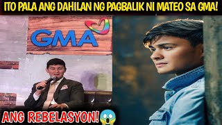 Ito Pala Ang Dahilan Ng Pag Balik Ni Mateo Guidicelli, sa GMA!