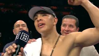 Jaime Munguia Reacts To Win, Calls Out Gabriel Rosado Post-Fight