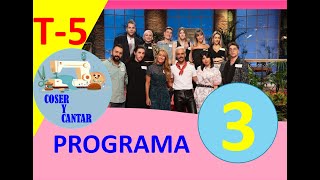 MAESTROS DE LA COSTURA TEMPORADA  5 - PROGRAMA 3 COMPLETO