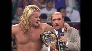 New WCW Cruiserweight Champ Chris Jericho is confronted by Syxx who claims he is still Champ! 1997