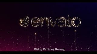 Rising Particles Reveal (After Effects template)