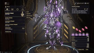 Warframe Maximum Investment - Inaros Prime  | Warframe: 1999