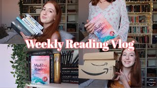 Weekly Reading Vlog 🦋 Huge Book Haul and A New Favourite Book