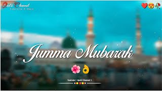 Jumma Mubarak Status | Jumma Status | Jumma Mubarak Status 2023 | Duniya Me Hame Tumne | 4k Status