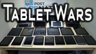 Tablet Wars 2012 - 30 Tablets In Under 20 minutes