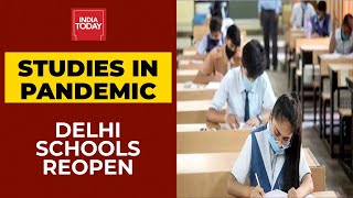 Delhi Schools Reopen After 10 Months With Covid Guidelines