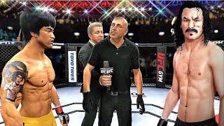 UFC 4 | Bruce Lee vs. Muammar Gaddafi - EA sports UFC 4 - CPU vs CPU