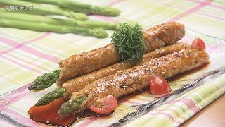 食卓のひみつ「アスパラつくね」キャッチ! 2019/6/12放送