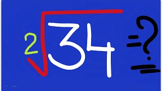 Square Root of 34 | Clear Audio MIC | Squares and Square Root |