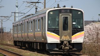 【信越本線】E129系A1編成 2536M 荻川～さつき野間