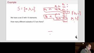 Counting examples: bits and subsets