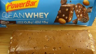 PowerBar Clean Whey Protein Bar Chocolate Brownie