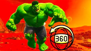 👣  VR 360 video | The HULK   Incredible Avengers Virtual Reality 360 Degree