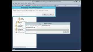 Microsoft SQL Server 2014 - How to Restore SQL Server Master Database