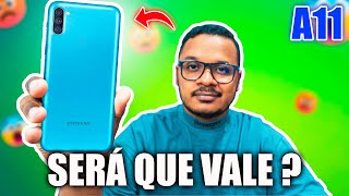 GALAXY A11 É BEM BARATO! MAS VALE A PENA EM  2024 ? SNAPDRAGON 450, ANÁLISE COMPLETA + COD MOBILE